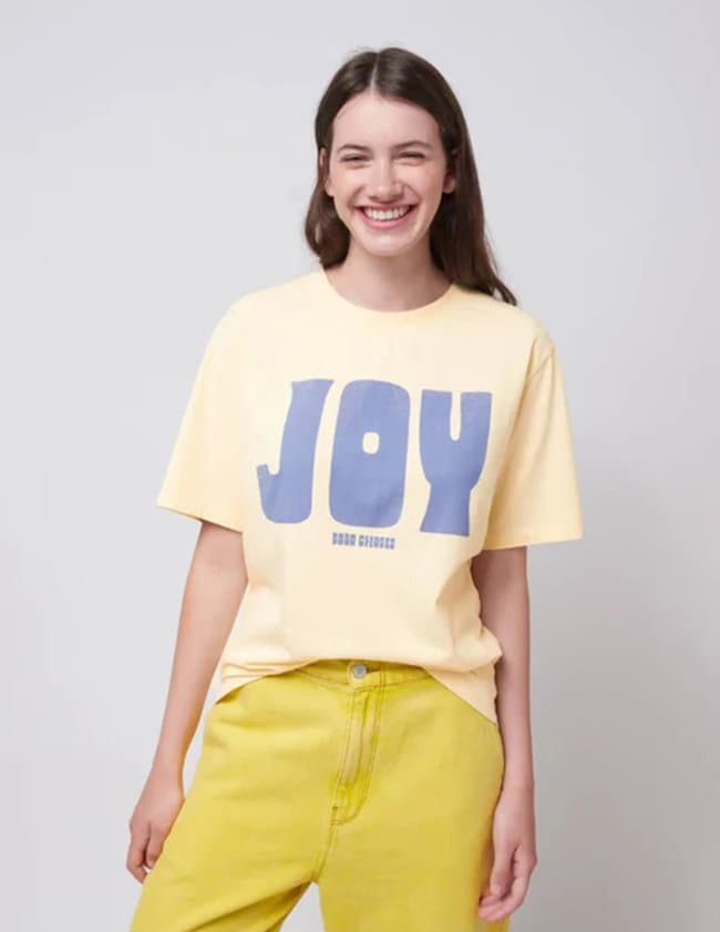 Bobo Choses joy t - shirt - yellow