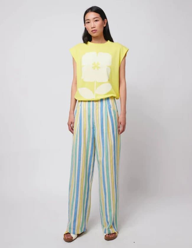 Bobo Choses stripes trousers - multicolour