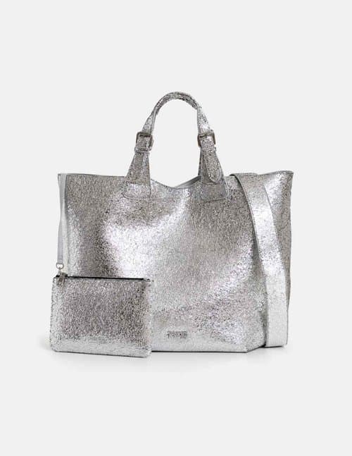 Essentiel Antwerp hurry bag - silver