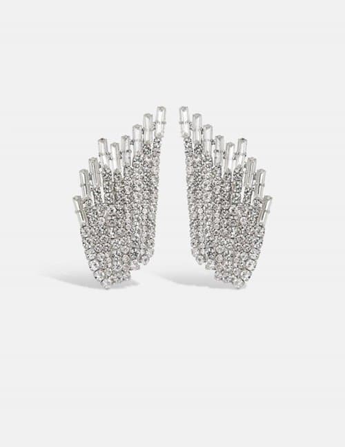 Essentiel Antwerp hunder earrings - silver