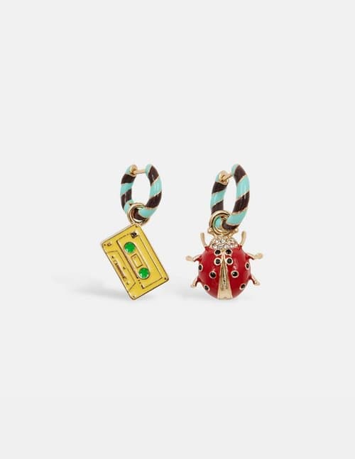 Essentiel Antwerp harris earrings - ladybird