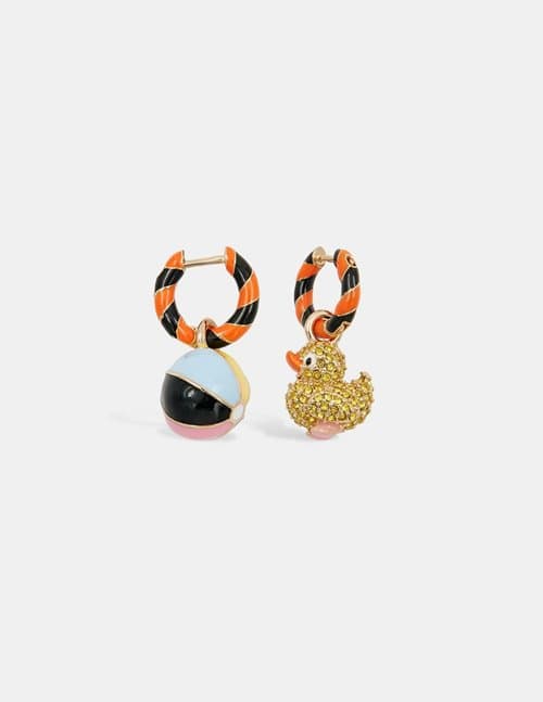 Essentiel Antwerp hanga earrings - duck