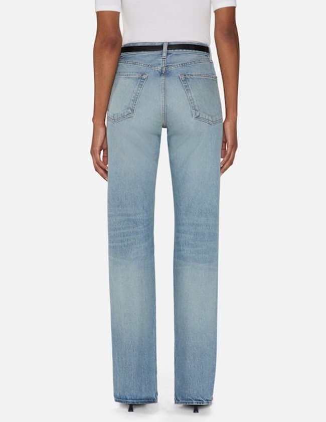 Frame Jeans the vertical jeans - laurence model