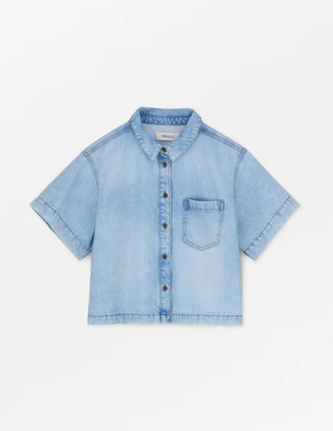SKALL Studio augusta shirt - blue