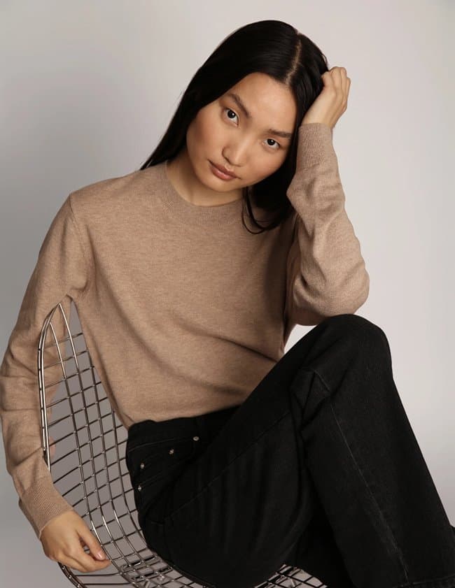 Munthe swelina jumper - sand side