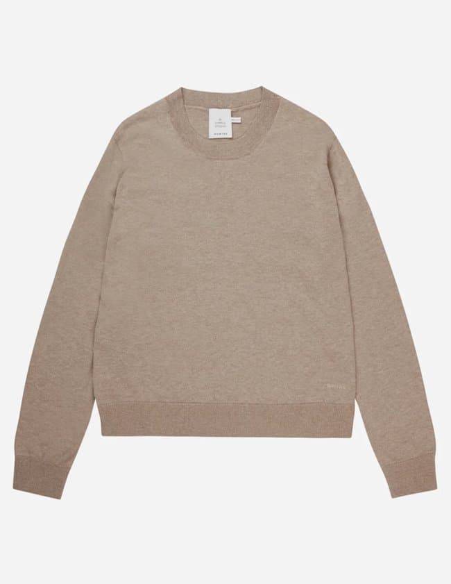 Munthe swelina jumper - sand back