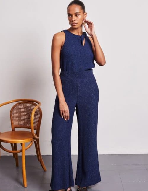Vivere by Savannah Miller summer trousers - navy