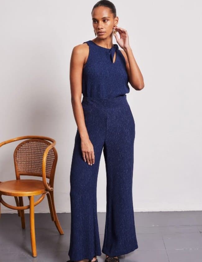 Vivere by Savannah Miller summer trousers - navy