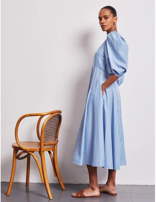 Vivere by Savannah Miller mila dress - blue stripe