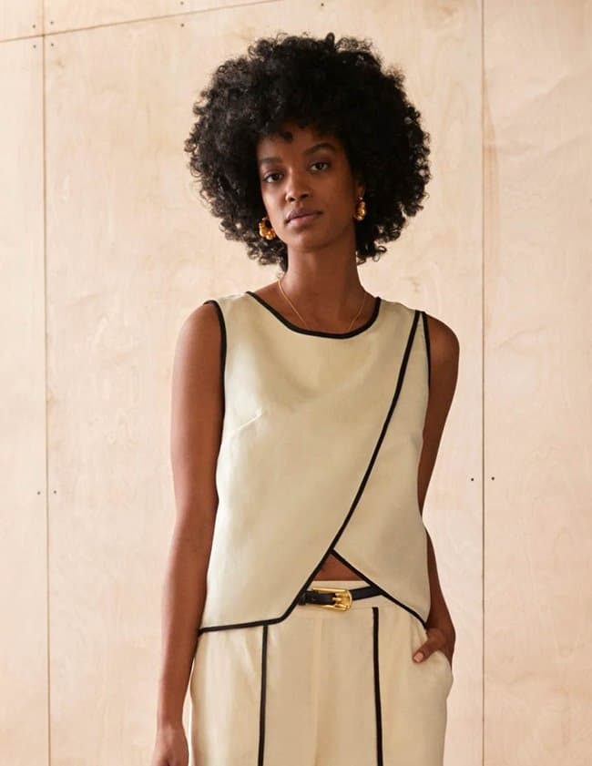 Sancia artemis top - sea salt