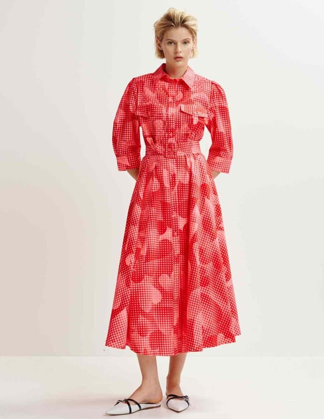 Essentiel Antwerp hingy dress - pink
