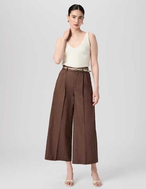 Paige Jeans negroni trousers - tamarind