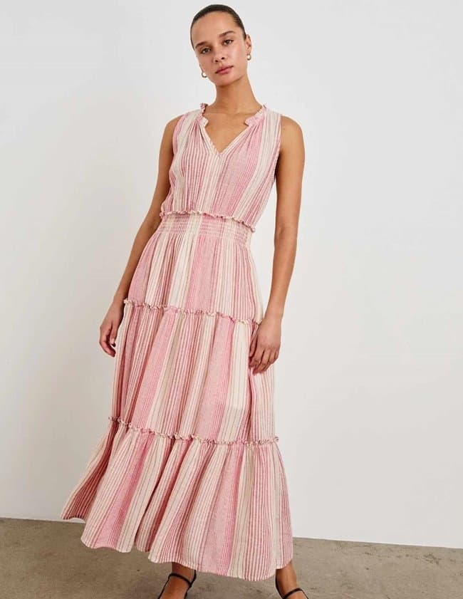 Rails loulou dress - salerno stripe