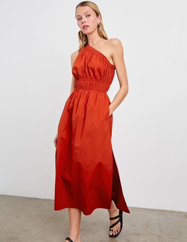 Rails selani dress - terracotta