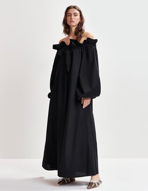 Essentiel Antwerp hojito dress - black