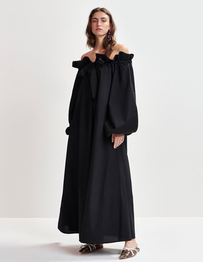 Essentiel Antwerp hojito dress - black