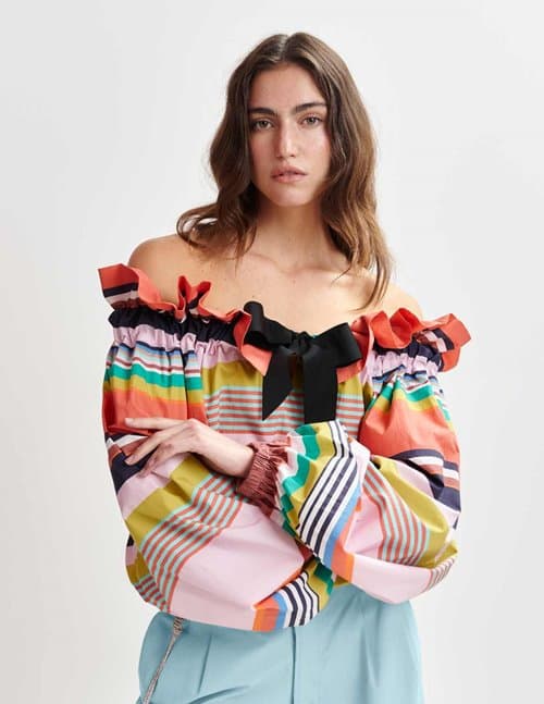 Essentiel Antwerp horegon top - pink