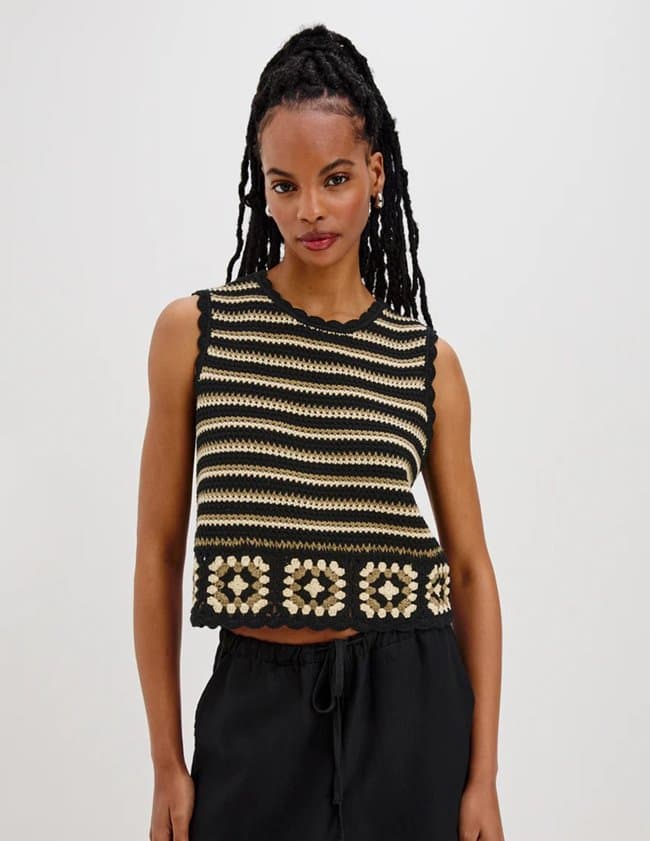 Rails hazel top - milos crochet