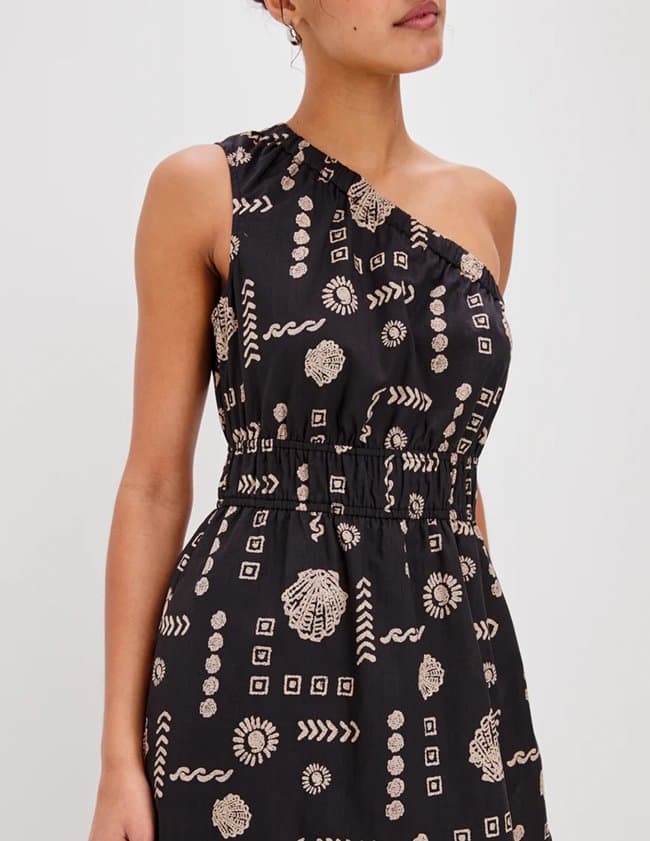 Rails selani dress - beach shells back