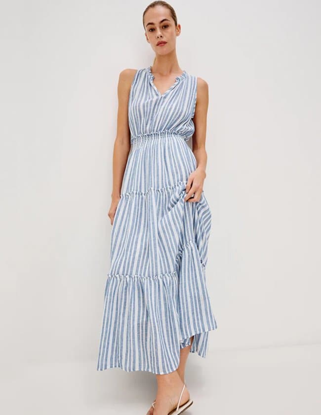 Rails loulou dress - jalisco stripe