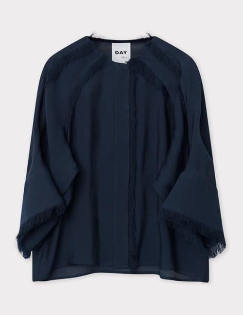 Day Birger et Mikkelsen cassie top - navy