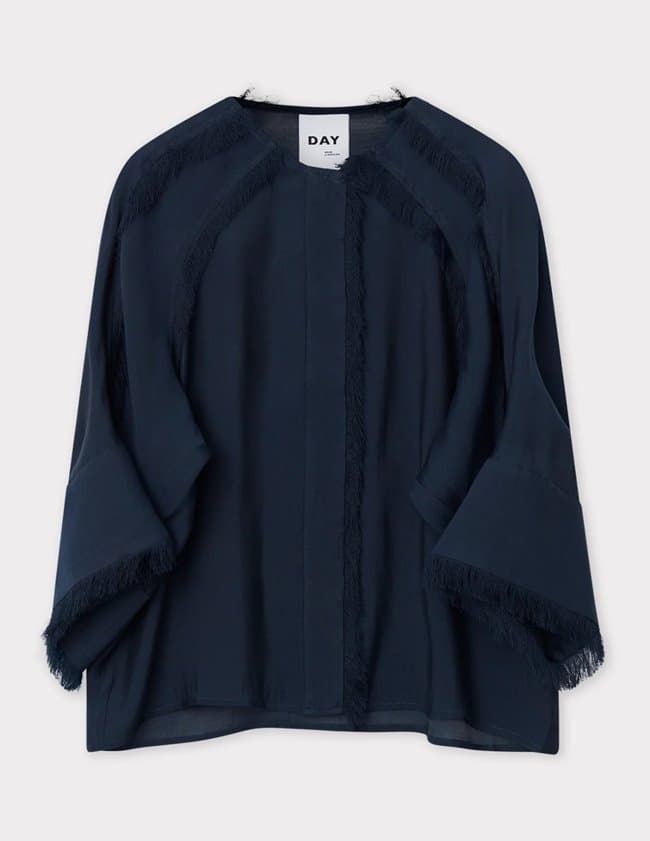 Day Birger et Mikkelsen cassie top - navy