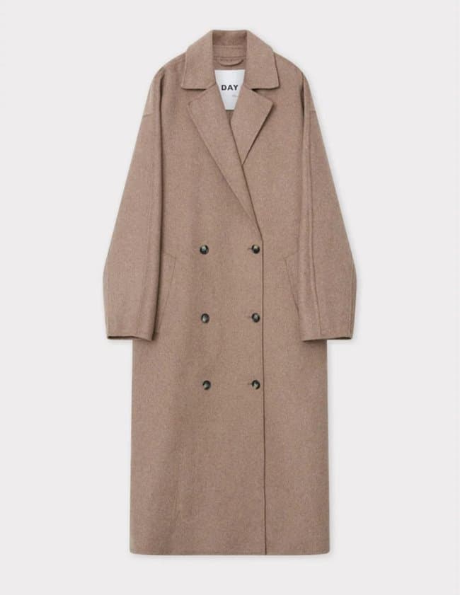 Day Birger et Mikkelsen howard coat - chocolate