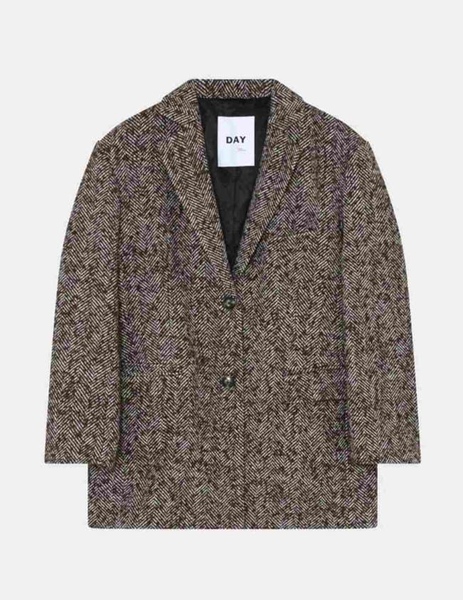 Day Birger et Mikkelsen martha jacket - chocolate back