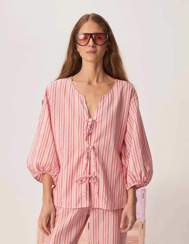 Des Petits Hauts rosseta blouse - tropic