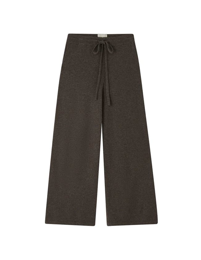 Jumper 1234 wide jogger trousers - umber