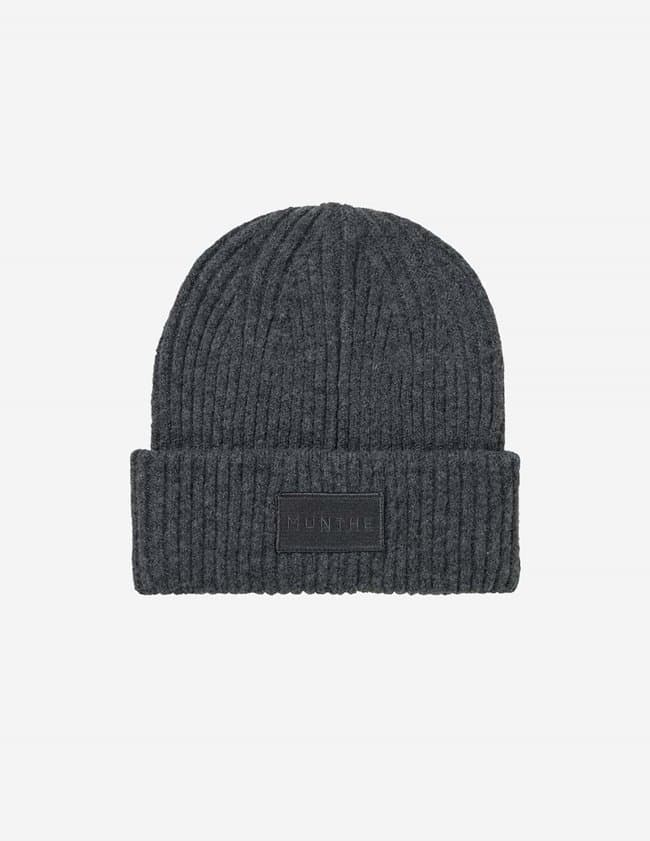 Munthe ikaner hat - charcoal back
