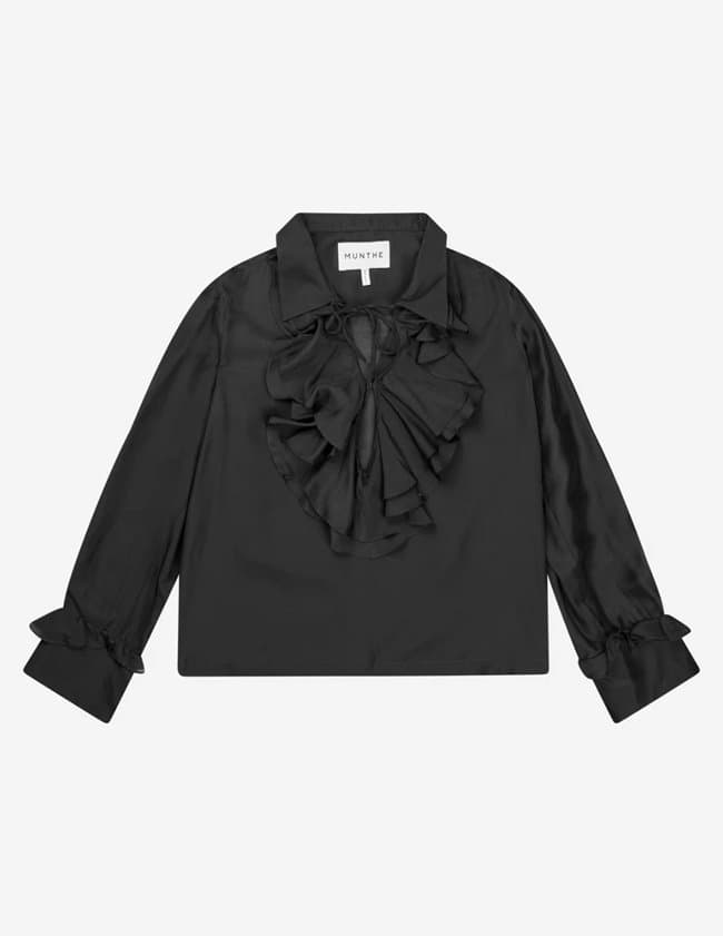 Munthe lesienna top - black back