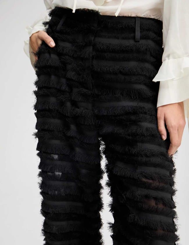 Munthe laith trousers - black detail