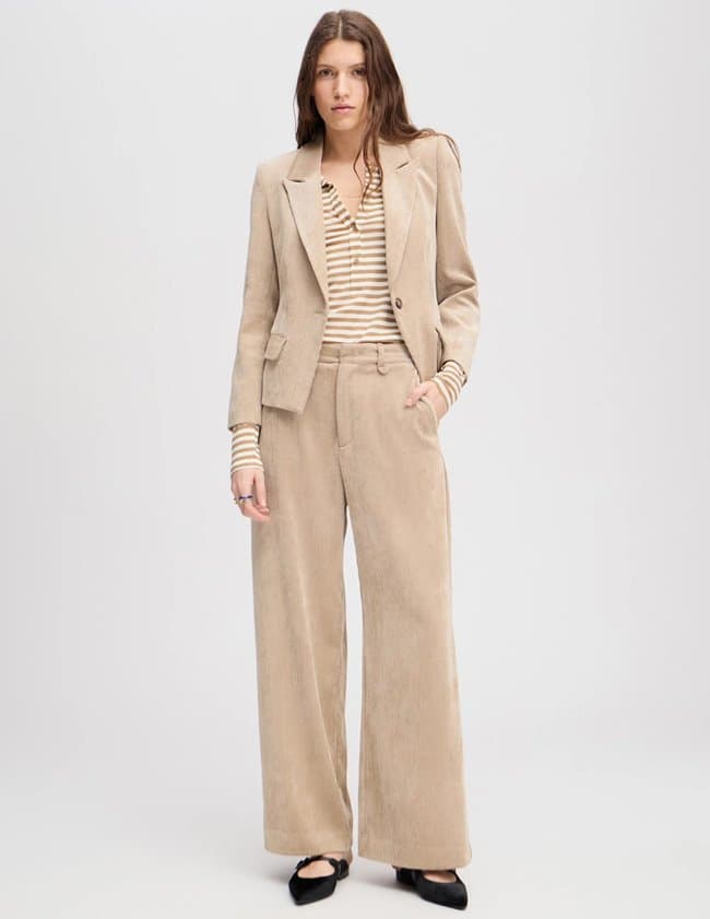 Munthe lelouis trousers - latte