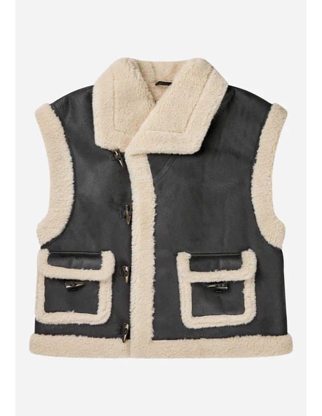 Munthe lurple gilet - black back