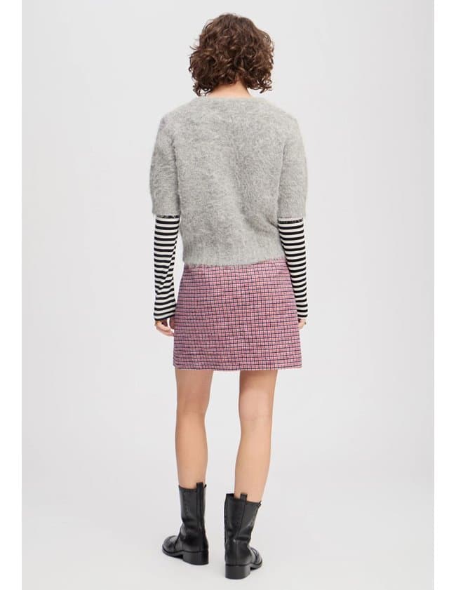 Munthe locca cardigan - grey model