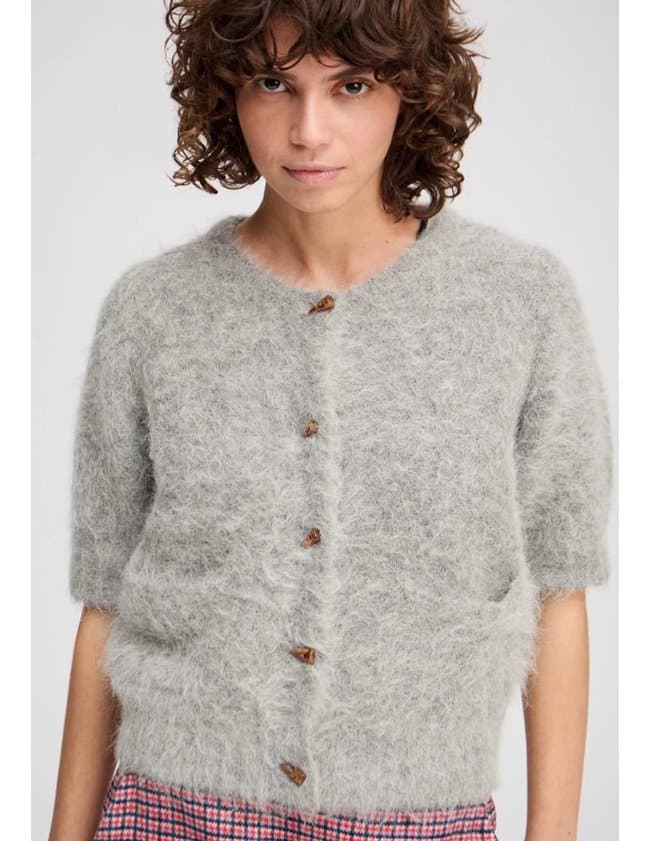 Munthe locca cardigan - grey
