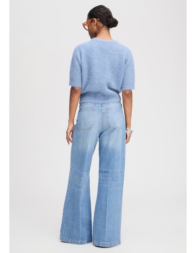 Munthe locca cardigan - blue model