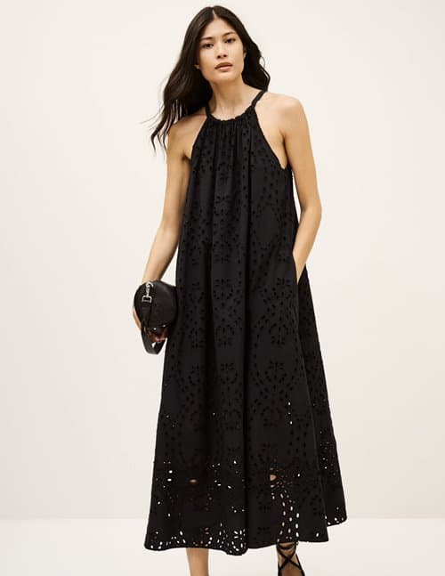 ba&sh bonie dress - black