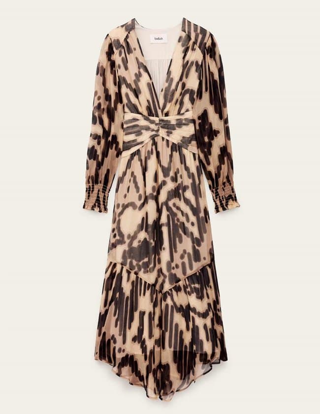 ba&sh amor dress - rose back