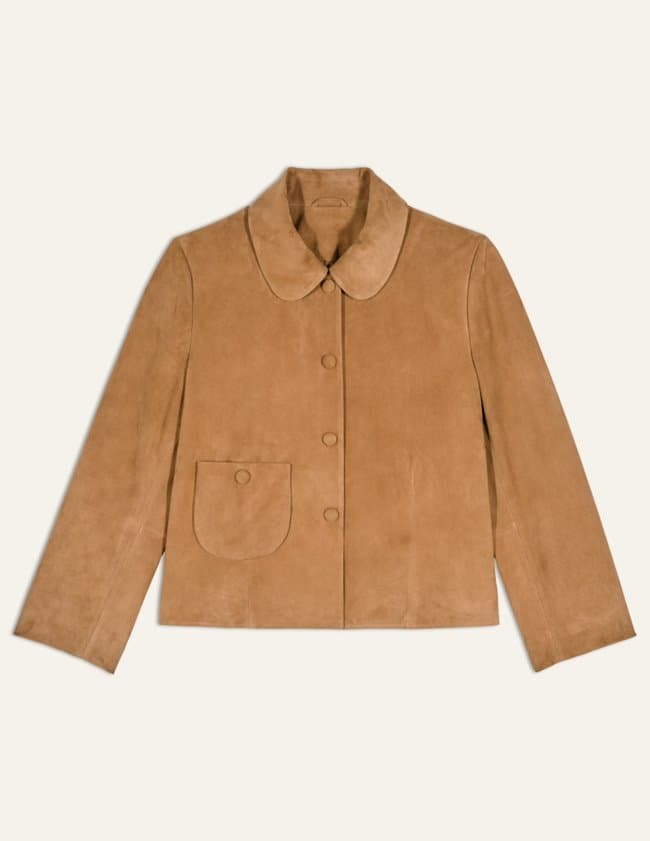 ba&sh milas jacket - camel back