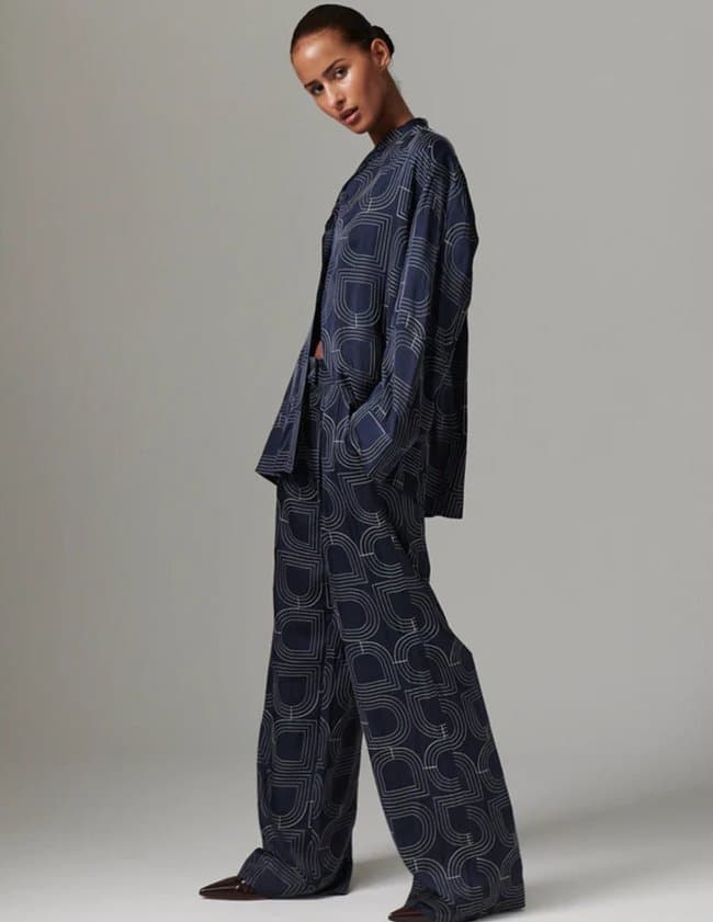 Day Birger et Mikkelsen kerry top - navy back