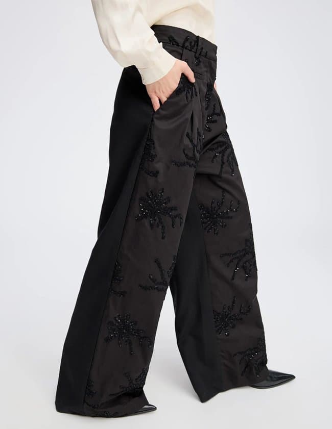 Munthe stormy trousers - black detail
