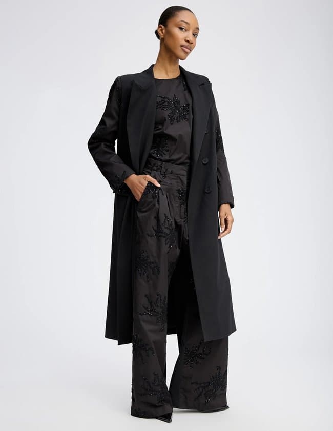 Munthe stormy trousers - black side