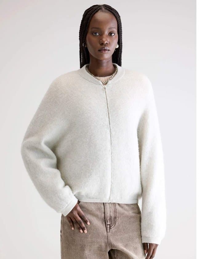 Bellerose asedi cardigan - oyster