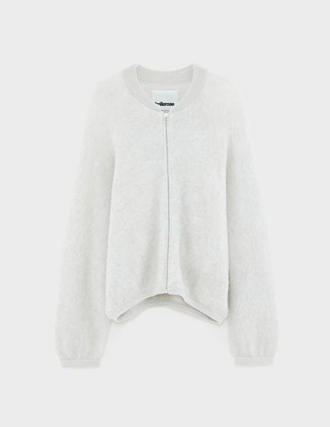 Bellerose asedi cardigan - oyster model