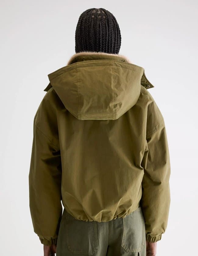 Bellerose herna jacket - military side