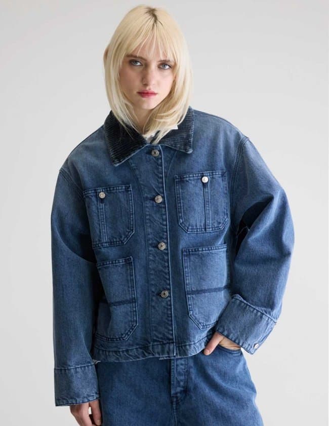 Bellerose pila jacket - blue