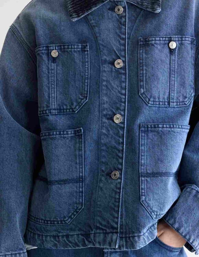 Bellerose pila jacket - blue side