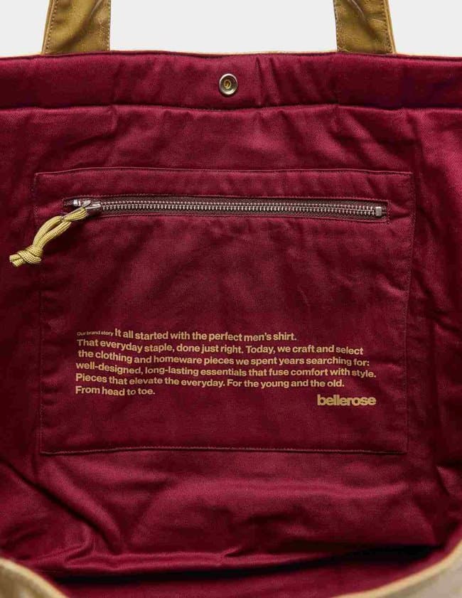 Bellerose hette bag - tabac side